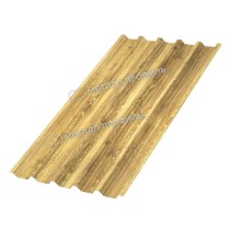 Профнастил стеновой С-44x1000 ECOSTEEL текстурированный 0.5 ЗолотойДуб