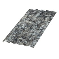 Профнастил кровельный НС-35x1000 ECOSTEEL двусторонний  0.5 Белый Камень