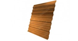 Профнастил стеновой GL-10 Print Elite 0.45 Golden Wood