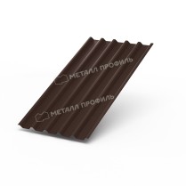 Профнастил стеновой С-44x1000 GreenCoat Pural Matt BT 0.5 RR887