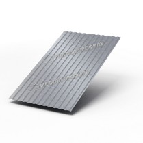 Профнастил стеновой МП-10x1100 Цинк 0.35 Zn