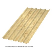 Профнастил стеновой МП-35x1035 ECOSTEEL матовый 0.5 Сосна