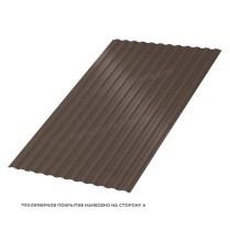 Профнастил стеновой МП-10x1100 VALORI 0.5 Brown