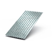 Профнастил стеновой C-21х1000 Цинк 0.7 Zn