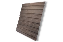 Профнастил стеновой GL-20 Print Elite 0.5 White Wood TwinColor